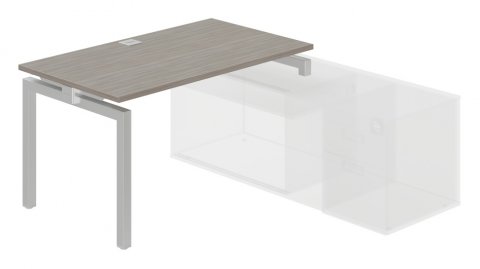 Psací stůl na zkrácené podnoži EVROPA 158x80 cm