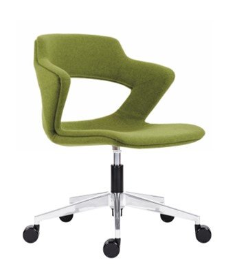 Jednací židle  2160 TC Aoki ALU ALL UPH, celočalouněná